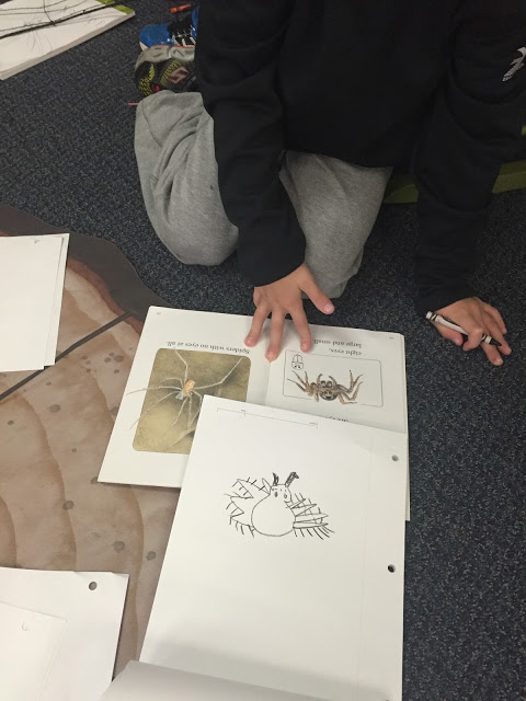 adding spiders to your science center for your classroom halloween party