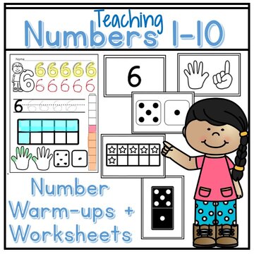 Teaching Numbers 1-10: A Kindergarten Counting Strategy