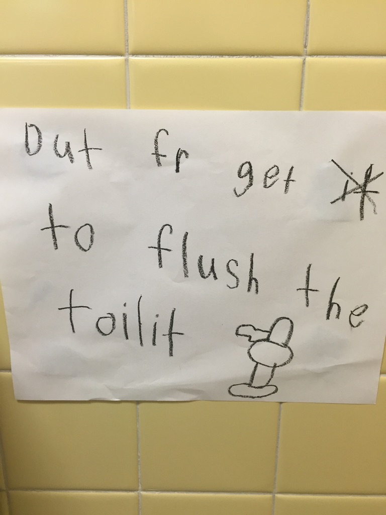 student created signs