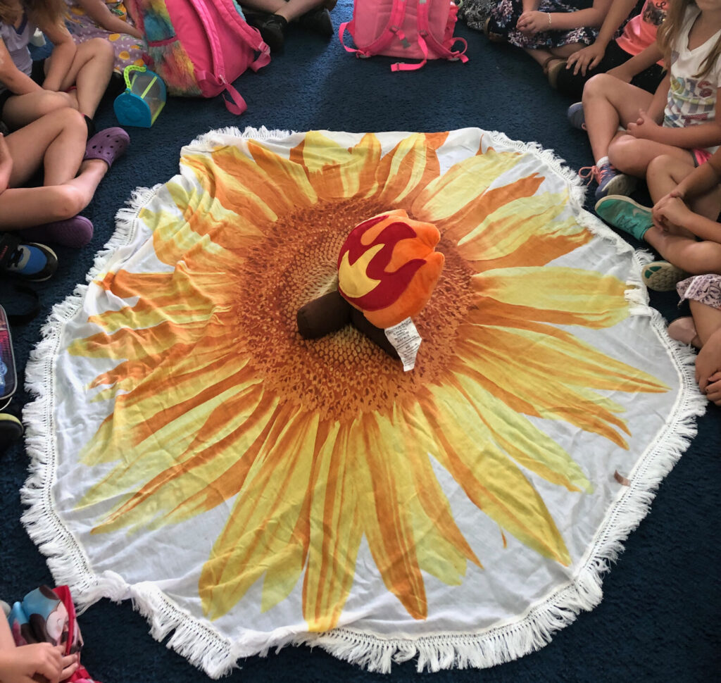 morning meeting in kindergarten