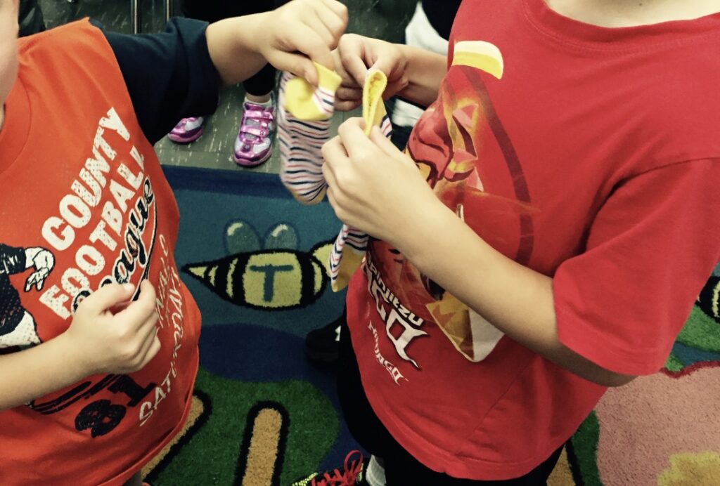Launching Learning Blocks in the first days of kindergarten