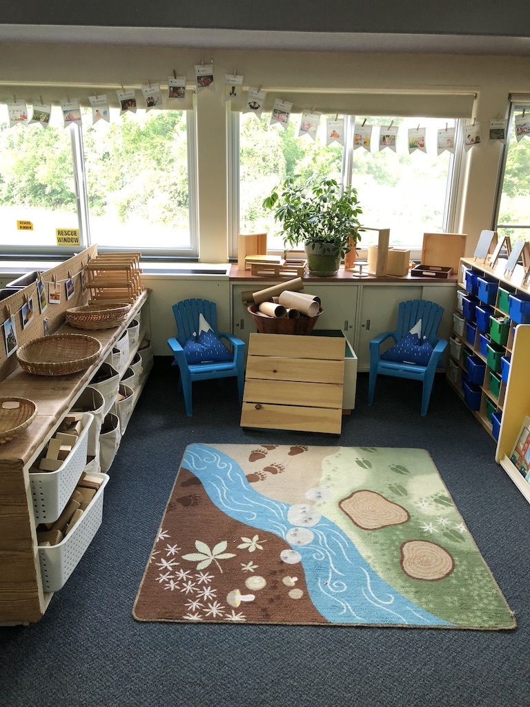 kindergarten classroom block center