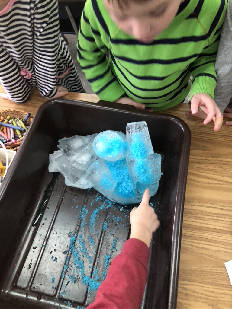 ice experiments for kindergarten science