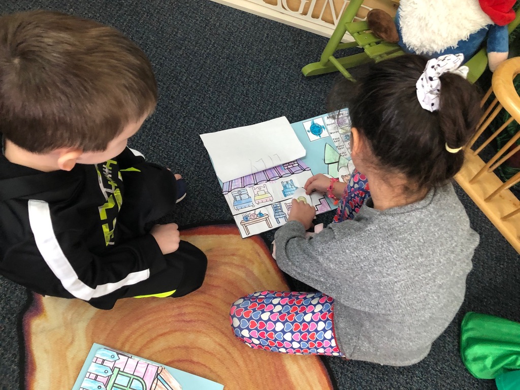 retelling The Three Bears in kindergarten