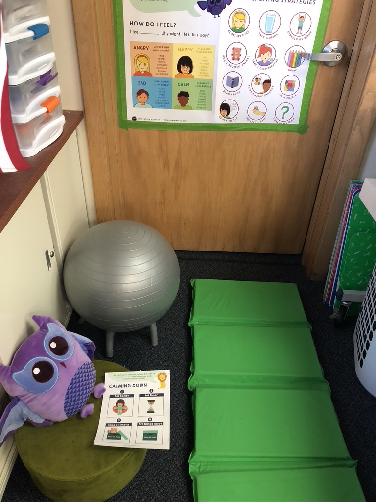 Creating a Calm Down Corner in Your Preschool Classroom