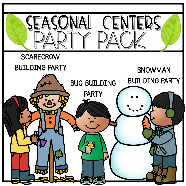 inclusive classroom party ideas for fall, winter, and spring